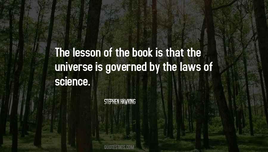 Quotes About The Laws Of The Universe #156424