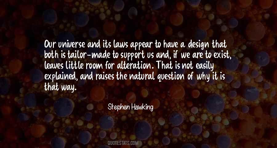 Quotes About The Laws Of The Universe #213742