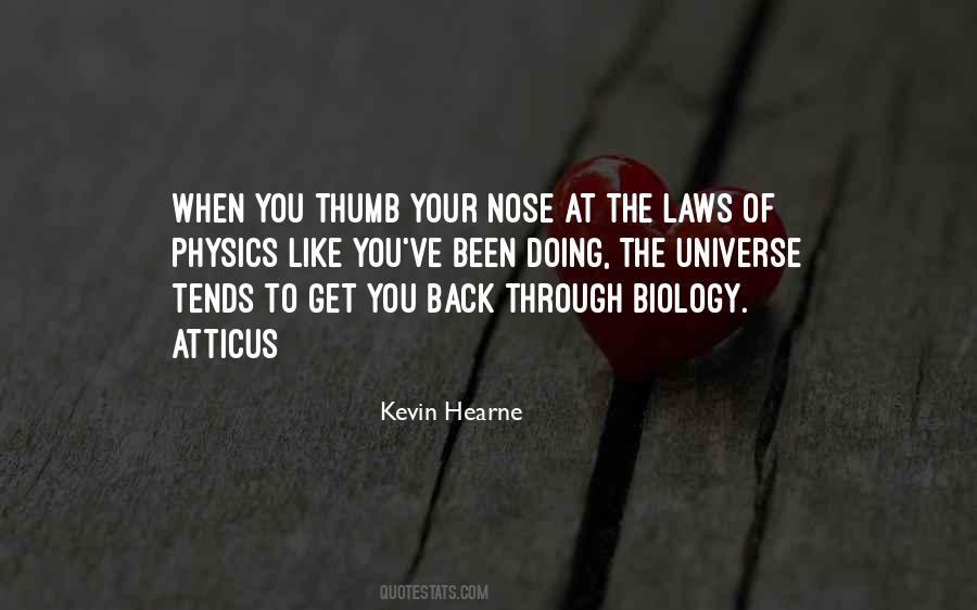 Quotes About The Laws Of The Universe #277440