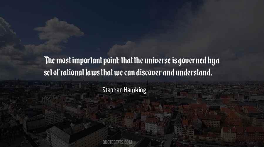 Quotes About The Laws Of The Universe #561966
