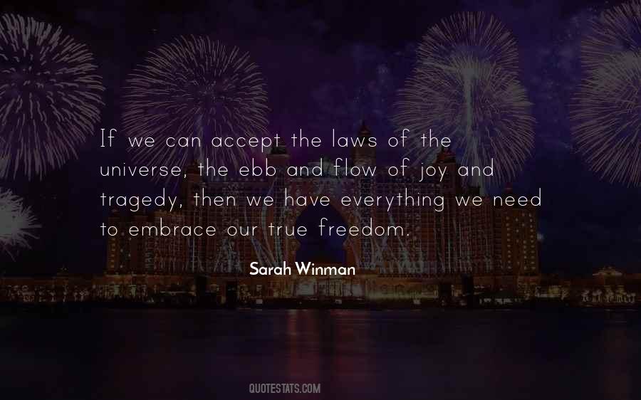 Quotes About The Laws Of The Universe #595802