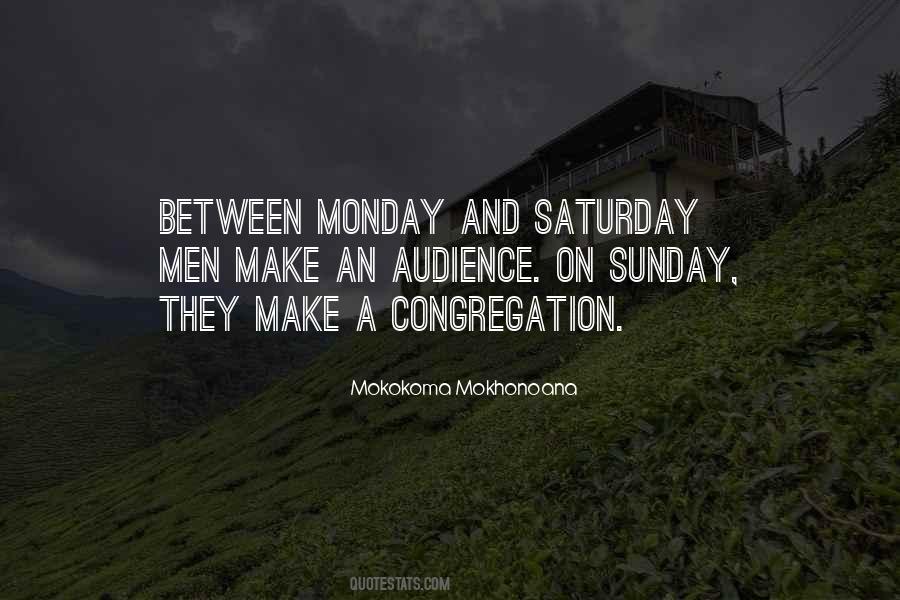 Quotes About Saturday And Sunday #1824170