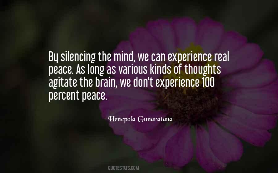 Quotes About Silencing The Mind #1565221