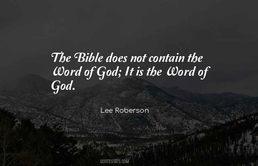 Quotes About God Bible #101953