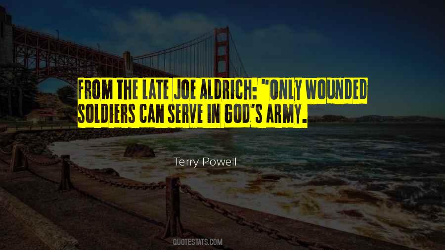 Quotes About Wounded Soldiers #265871