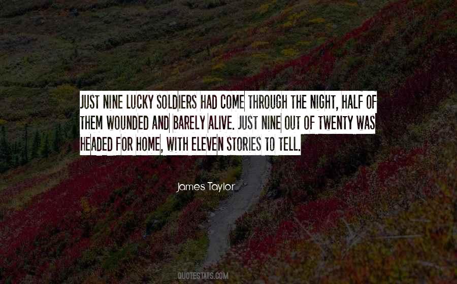 Quotes About Wounded Soldiers #63906