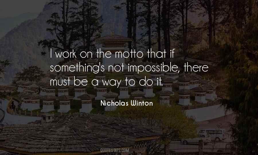 Not Impossible Quotes #159462
