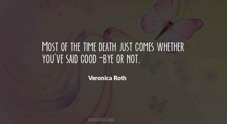 Quotes About Time Death #464198