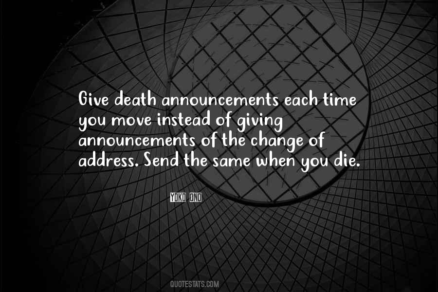 Quotes About Time Death #60462