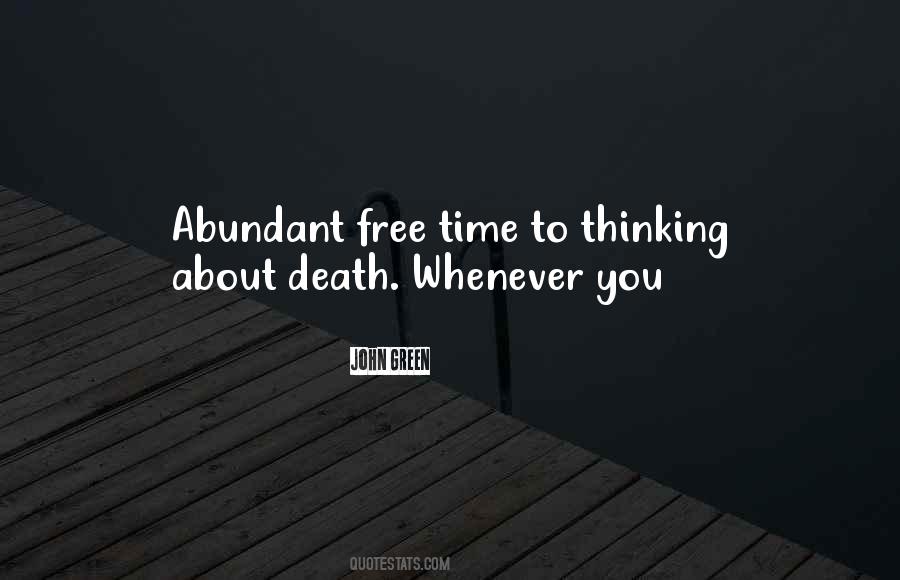 Quotes About Time Death #92996
