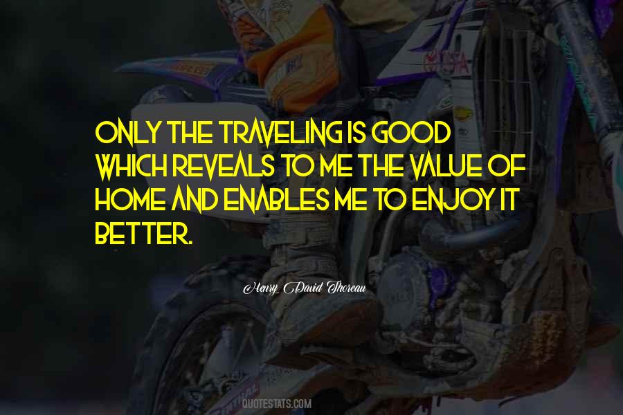 Quotes About Value Of Travel #365114