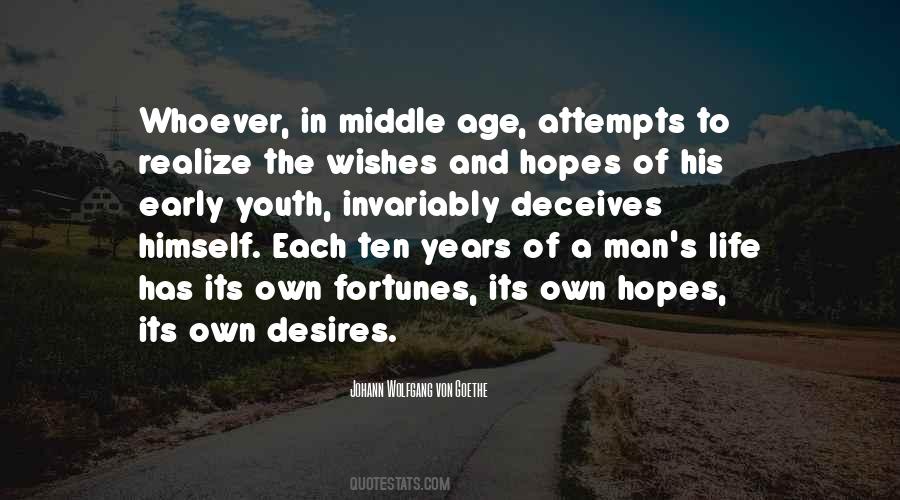 Quotes About Middle Age #1720977