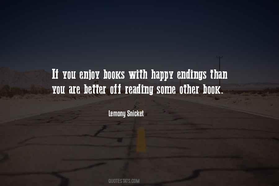 Best Book Endings Quotes #1212307