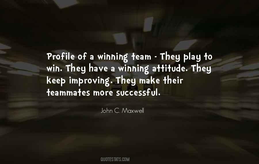A Winning Team Quotes #102411