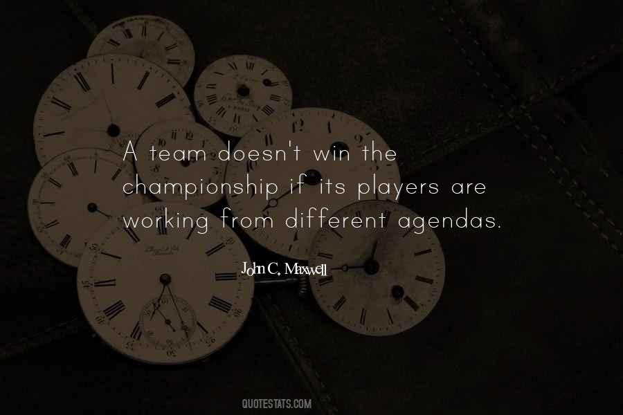 A Winning Team Quotes #991339