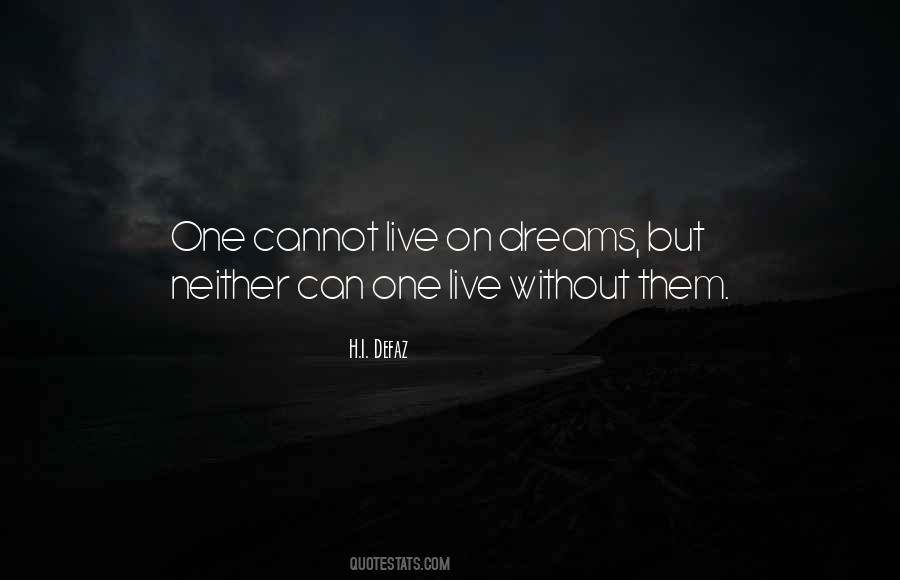 On Dreams Quotes #1062207
