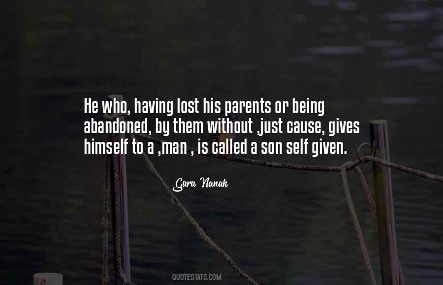 Quotes About Without Parents #1200788
