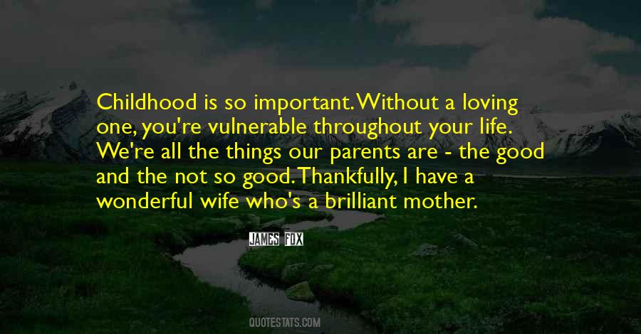 Quotes About Without Parents #983323