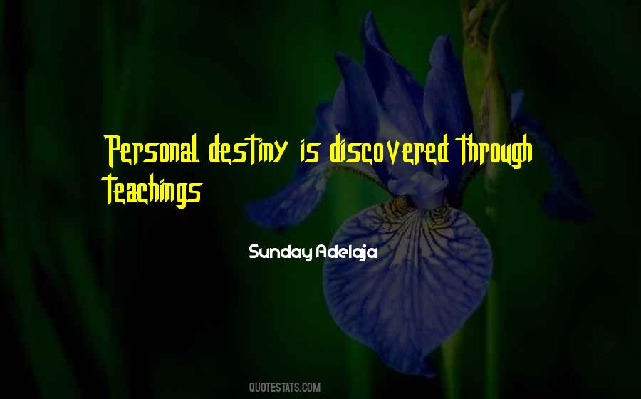 Personal Discovery Quotes #1202819