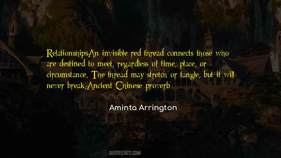 An Invisible Thread Quotes #665978
