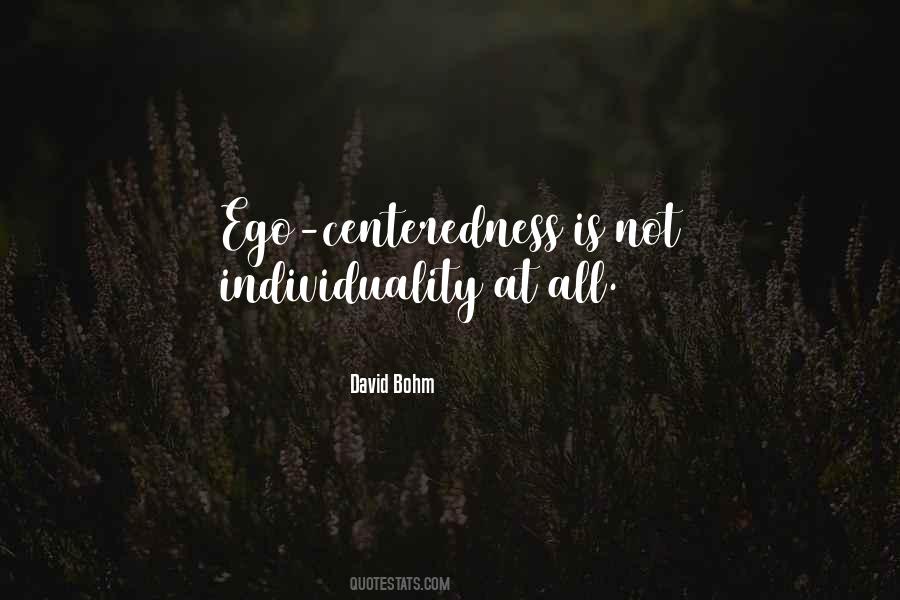 Quotes About Centeredness #884153