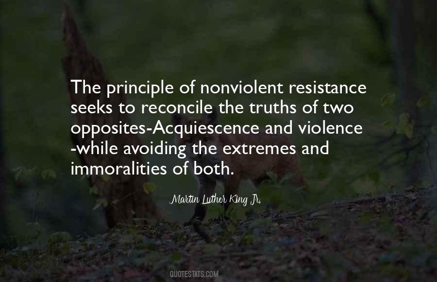 Quotes About Nonviolent Resistance #1553205