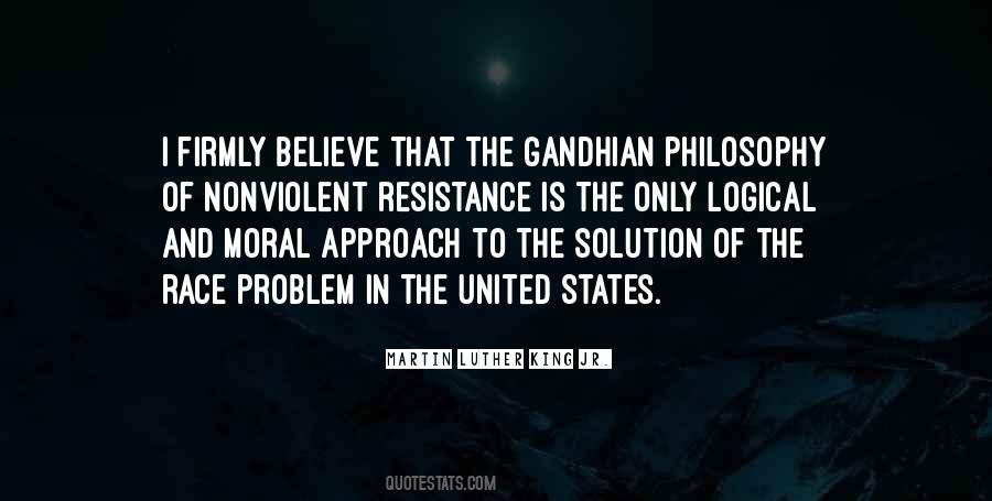 Quotes About Nonviolent Resistance #1801711
