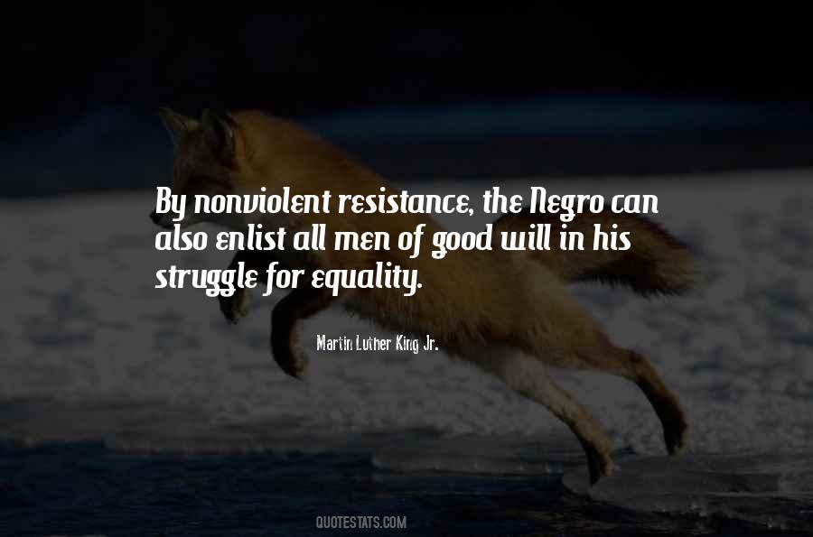 Quotes About Nonviolent Resistance #253597