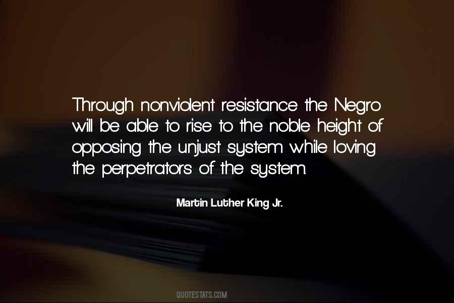 Quotes About Nonviolent Resistance #261955