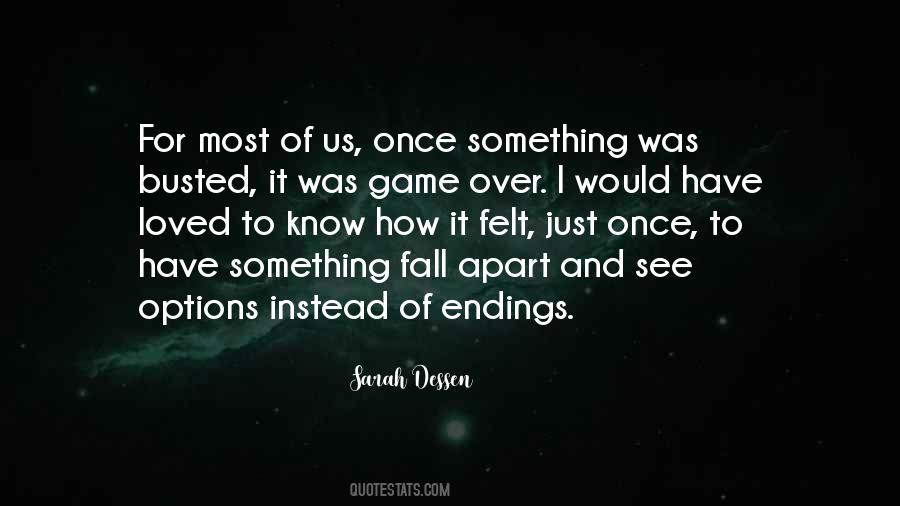 Quotes About Game Over #908284