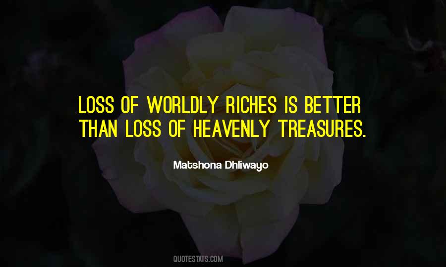 Heavenly Treasures Quotes #1599778