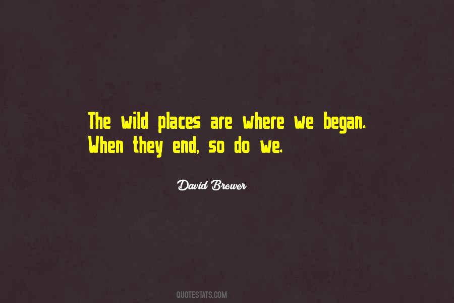 Quotes About Wild Places #1109457
