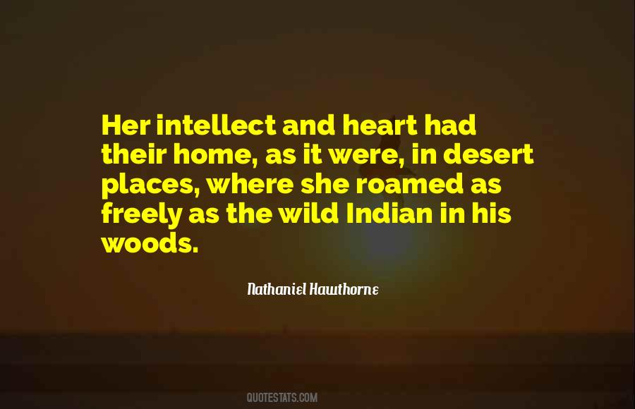 Quotes About Wild Places #1192485