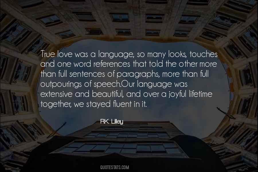 Quotes About A Lifetime Of Love #123011