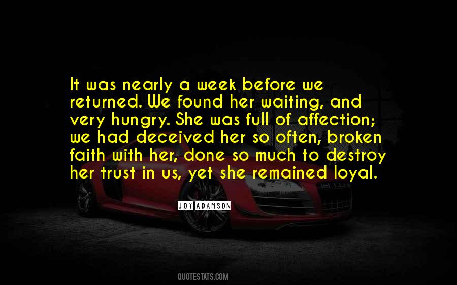 Trust Broken Trust Quotes #1055938