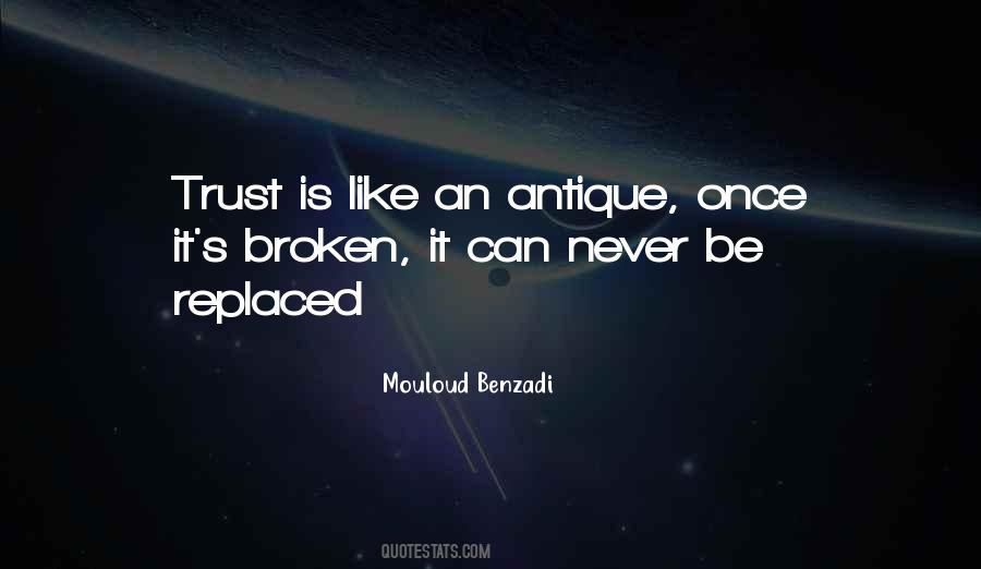 Trust Broken Trust Quotes #422533
