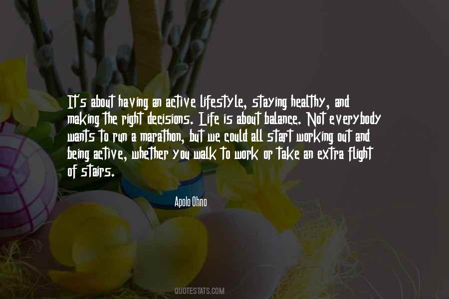 Quotes About Staying Healthy #202036