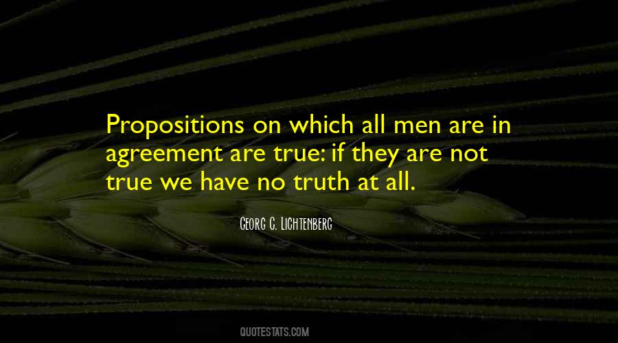 Quotes About Propositions #248882