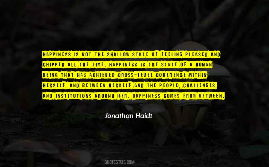 Quotes About The Feeling Of Happiness #453790