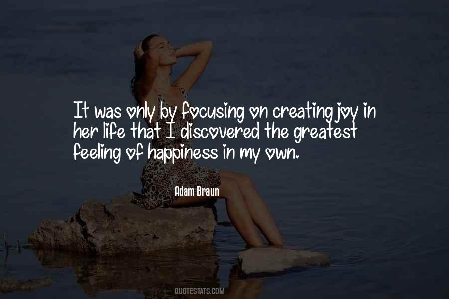 Quotes About The Feeling Of Happiness #720803