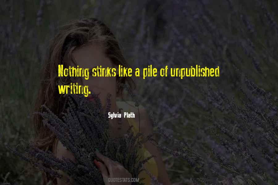 Writing Unpublished Quotes #1077352