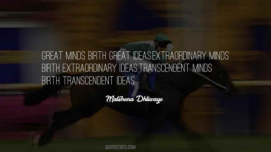 Quotes About Extraordinary Minds #1198840