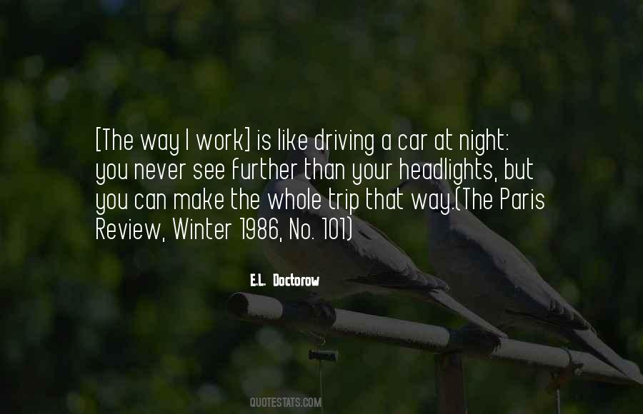 Work At Night Quotes #194320