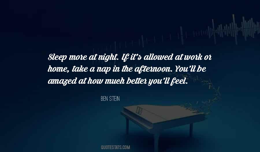 Work At Night Quotes #633292