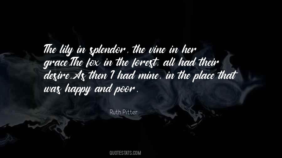 Quotes About Splendor #1030573