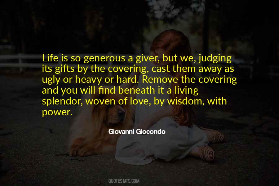 Quotes About Splendor #1350792