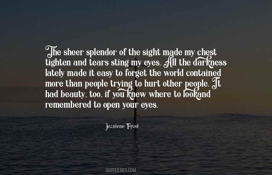 Quotes About Splendor #1716045