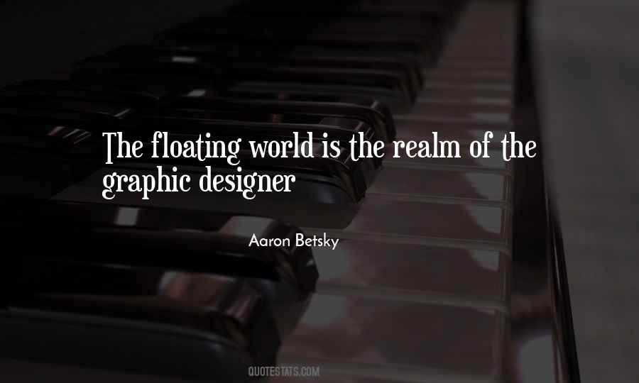 Floating World Quotes #410611
