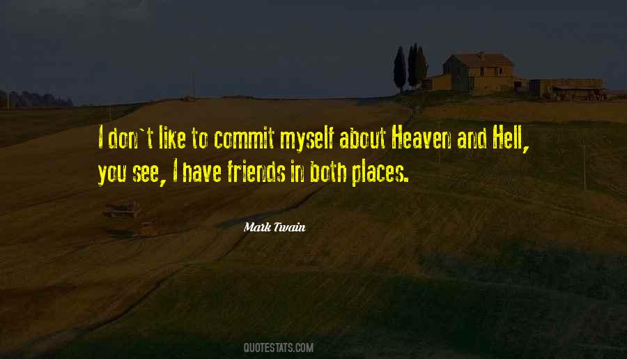 Quotes About Heaven And Hell #1241706