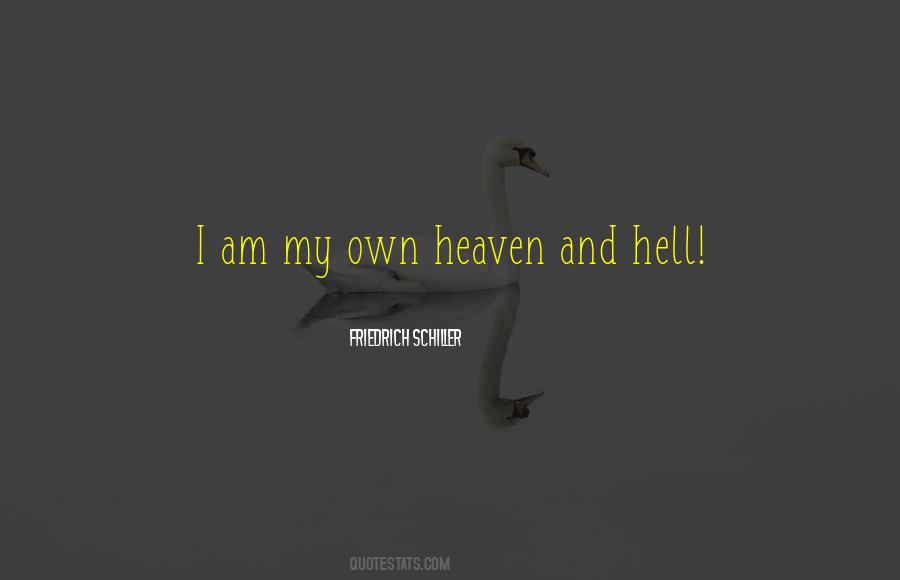 Quotes About Heaven And Hell #1868290